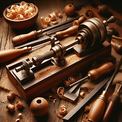 Ancient Woodturning Tools