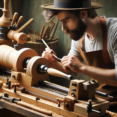 The social status associated with skilled lathe craftsmen